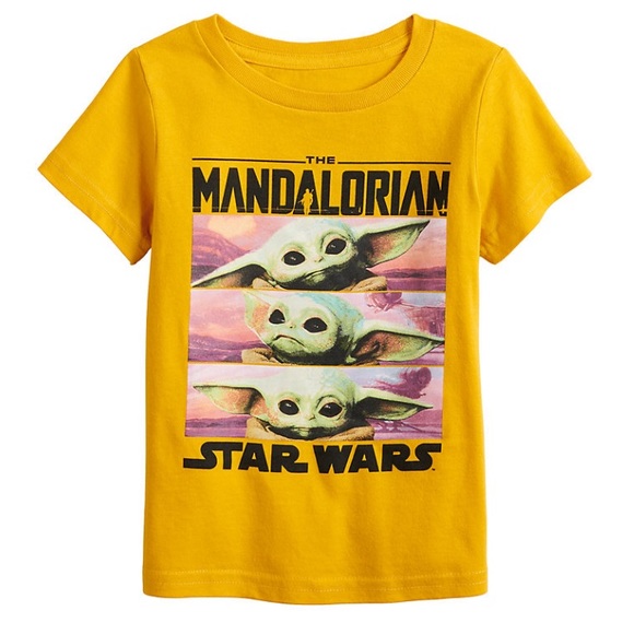 5 for $20!Toddler Boy Jumping Beans® The Mandalorian Grogu Star Wars Graphic Tee - Picture 1 of 3